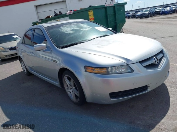 2006 Acura TL with VIN 19UUA66236A044752, listed as a IAAI auction lot 41746855 with 182,607 mi miles. Bid and sale history available at carsss.com. Image 1.
