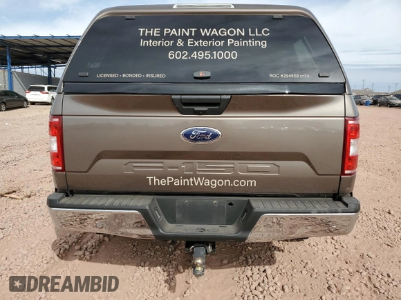 2020 Ford F-150 XL with VIN 1FTEW1C51LFA97776, listed as a Copart auction lot 44935585 with 93,886 mi miles and Salvage Title. Bid and sale history available at carsss.com. Image 6.