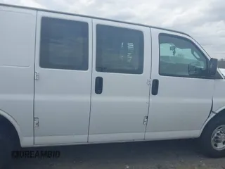 2019 Chevrolet Express Cargo Van with VIN 1GCWGAFG1K1301406, listed as a IAAI auction lot 41754424 with 156,602 mi miles. Bid and sale history available at carsss.com. Image 13.