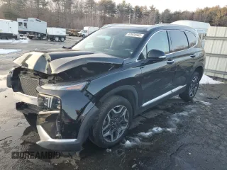 2022 Hyundai Santa Fe Limited with VIN 5NMS4DAL3NH386384, listed as a Copart auction lot 43608965 with 0 mi miles and Salvage Title. Bid and sale history available at carsss.com. Image 1.