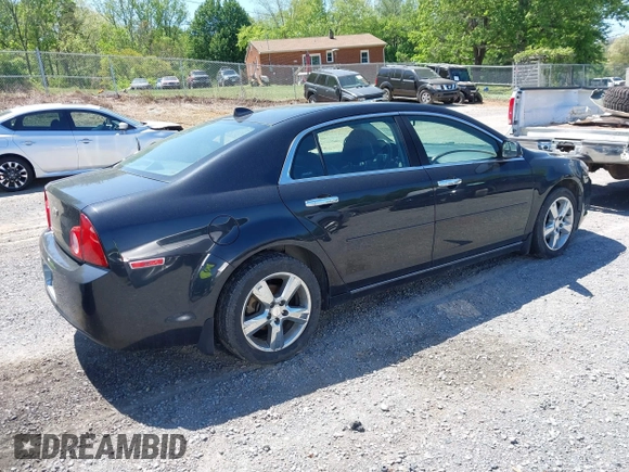 2012 Chevrolet Malibu 2LT with VIN 1G1ZD5E01CF360289, listed as a IAAI auction lot 42126947 with 137,974 mi miles and . Bid and sale history available at DreamBid. Image 4.