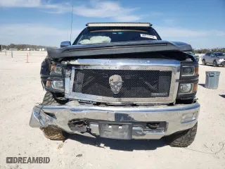 2015 Chevrolet Silverado 1500 LTZ with VIN 3GCUKSEC4FG191842, listed as a Copart auction lot 46911215 with 310,340 mi miles and Salvage Title. Bid and sale history available at carsss.com. Image 5.