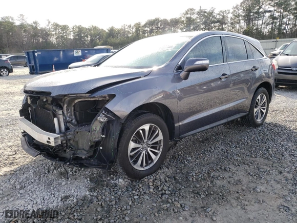 2017 Acura RDX w/Advance Pkg with VIN 5J8TB4H78HL009671, listed as a Copart auction lot 42507745 with 78,640 mi miles and Salvage Title. Bid and sale history available at carsss.com. Image 1.