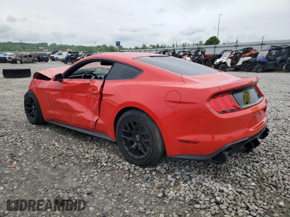 2018 Ford Mustang EcoBoost с VIN 1FA6P8TH6J5131806, выставлен на аукционе Copart как лот 55484075 с пробегом 80 525 миль миль и Списание • Salvage title. История ставок и продаж доступна на DreamBid. Изображение 2.