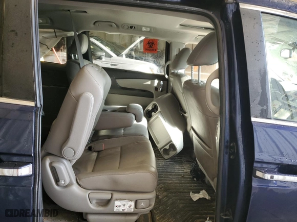 2014 Honda Odyssey EX-L with VIN 5FNRL5H65EB092073, listed as a Copart auction lot 48957895 with 0 mi miles and Non Repairable. Bid and sale history available at carsss.com. Image 11.