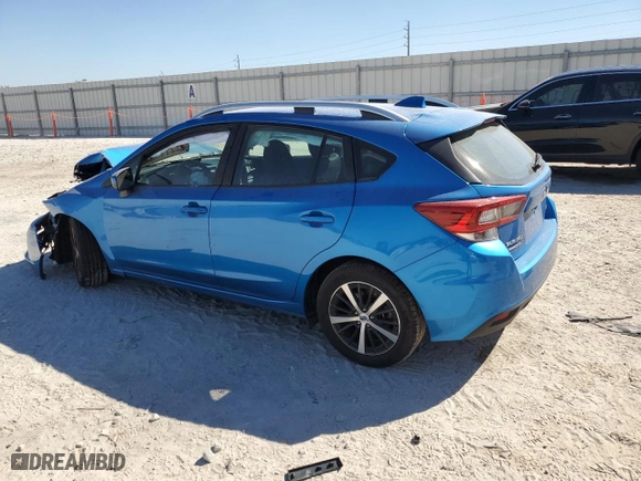 2022 Subaru Impreza Premium with VIN 4S3GTAV6XN3715527, listed as a Copart auction lot 49606845 with 0 mi miles and Non Repairable. Bid and sale history available at carsss.com. Image 2.