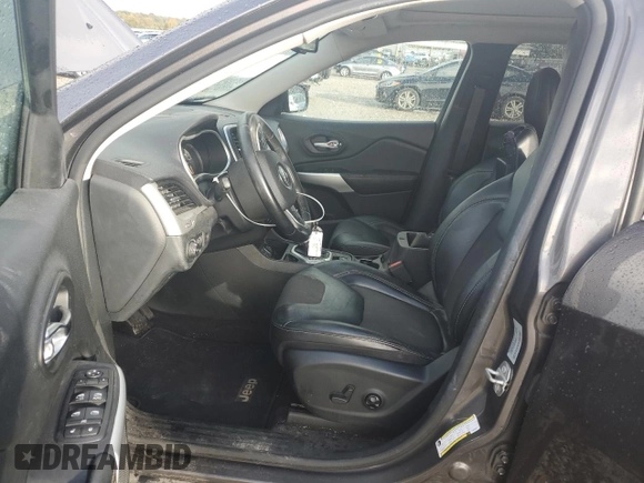 2018 Jeep Cherokee Latitude Plus with VIN 1C4PJLLX5JD503636, listed as a Copart auction lot 79114744 with 83,392 mi miles and Salvage Title. Bid and sale history available at carsss.com. Image 7.