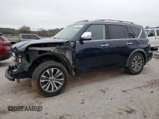 2017 Nissan Armada SL with VIN JN8AY2NC2H9511927, listed as a Copart auction lot 79063574 with 109,258 mi miles and Salvage Title. Bid and sale history available at carsss.com. Image 1.