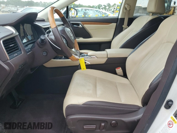 2017 Lexus RX 350 z VIN 2T2ZZMCA4HC038675, wystawiony jako Copart lot #60925175 z przebiegiem 80 974 mil mil oraz Szkoda całkowita • Salvage title. Historia ofert i sprzedaży dostępna na DreamBid. Obrazek 7.