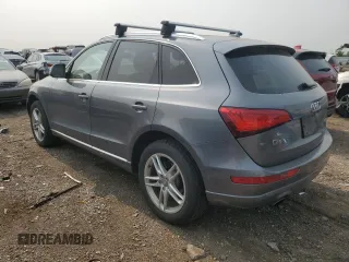 2013 Audi Q5 Premium Plus with VIN WA1LFAFP8DA033425, listed as a Copart auction lot 58250535 with 85,015 mi miles and Salvage title. Bid and sale history available at DreamBid. Image 2.