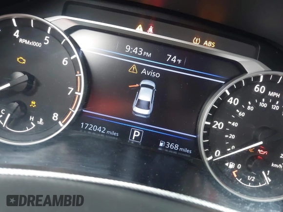 2019 Nissan Altima S with VIN 1N4BL4BV1KC239953, listed as a IAAI auction lot 42006788 with 172,042 mi miles and . Bid and sale history available at DreamBid. Image 16.