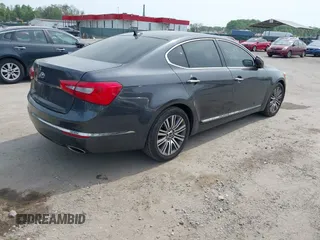 2016 Kia Cadenza Premium with VIN KNALN4D73G5217758, listed as a IAAI auction lot 42134170 with 183,988 mi miles. Bid and sale history available at carsss.com. Image 4.