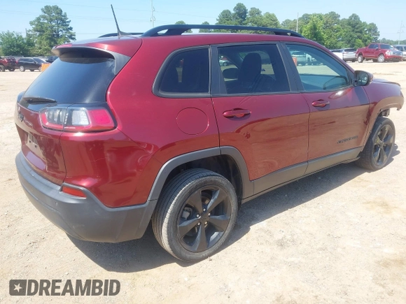 2019 Jeep Cherokee Latitude Plus with VIN 1C4PJLLBXKD339435, listed as a IAAI auction lot 42224535 with 104,276 mi miles and . Bid and sale history available at DreamBid. Image 4.