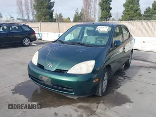 2002 Toyota Prius with VIN JT2BK18U820062497, listed as a IAAI auction lot 41265675 with 190,694 mi miles. Bid and sale history available at carsss.com. Image 6.