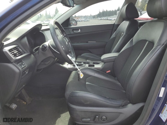 2019 Kia Optima LX with VIN 5XXGT4L39KG287505, listed as a Copart auction lot 51943985 with 37,304 mi miles and Salvage Title. Bid and sale history available at carsss.com. Image 7.
