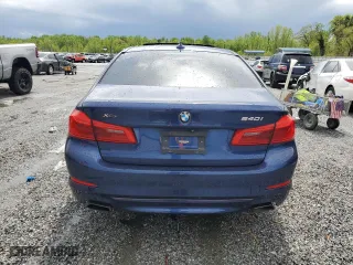 2018 BMW 5 Series 540i xDrive with VIN WBAJE7C52JWC56080, listed as a Copart auction lot 53043545 with 90,975 mi miles and Clean Title. Bid and sale history available at carsss.com. Image 6.