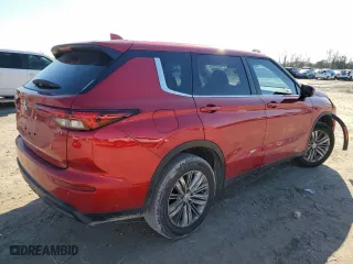 2024 Mitsubishi Outlander ES with VIN JA4J3UA81RZ063635, listed as a Copart auction lot 46426875 with 15,370 mi miles and Salvage Title. Bid and sale history available at carsss.com. Image 3.
