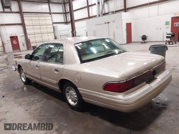 1997 Mercury Grand Marquis LS with VIN 2MELM75W2VX692003, listed as a IAAI auction lot 41547614 with 148,499 mi miles and . Bid and sale history available at DreamBid. Image 3.