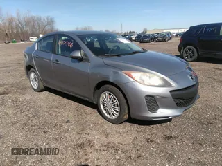 2013 Mazda 3 i SV with VIN JM1BL1TF6D1836594, listed as a IAAI auction lot 41691979 with 118,410 mi miles and . Bid and sale history available at DreamBid. Image 1.
