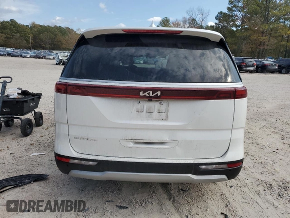 2023 Kia Carnival LX with VIN KNDNB4H34P6224868, listed as a Copart auction lot 78705004 with 54,590 mi miles and Salvage Title. Bid and sale history available at carsss.com. Image 6.