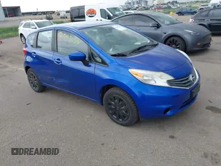 2015 Nissan Note S Plus with VIN 3N1CE2CP0FL365795, listed as a IAAI auction lot 42443633 with 86,715 mi miles and . Bid and sale history available at DreamBid. Image 1.
