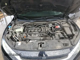 2017 Honda Civic Sedan EX-T with VIN 2HGFC1F30HH650545, listed as a Copart auction lot 45967905 with 166,207 mi miles and Salvage Title. Bid and sale history available at carsss.com. Image 12.