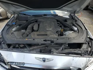2017 Genesis G80 3.8L with VIN KMHGN4JE5HU182151, listed as a Copart auction lot 71682794 with 57,024 mi miles and Salvage Title. Bid and sale history available at carsss.com. Image 11.