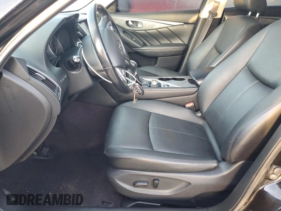 2015 Infiniti Q50 Premium with VIN JN1BV7AR1FM411069, listed as a Copart auction lot 54003945 with 118,888 mi miles and Salvage Title. Bid and sale history available at carsss.com. Image 7.