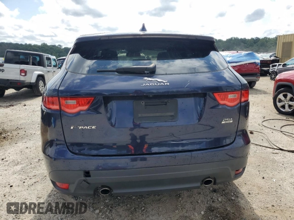 2018 Jaguar F-Pace 25t Premium with VIN SADCJ2FX2JA263407, listed as a Copart auction lot 64995745 with 113,197 mi miles and Clean title. Bid and sale history available at DreamBid. Image 6.