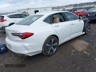 2024 Acura TLX Technology with VIN 19UUB5F45RA000376, listed as a IAAI auction lot 41322212 with Not Provided miles and . Bid and sale history available at DreamBid. Image 4.