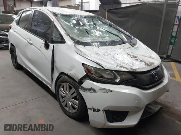 2016 Honda Fit LX with VIN JHMGK5H5XGX021847, listed as a IAAI auction lot 41651588 with 18,140 mi miles. Bid and sale history available at carsss.com. Image 1.
