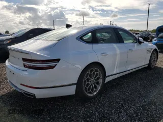 2022 Genesis G80 2.5T with VIN KMTGB4SC1NU139207, listed as a Copart auction lot 73842794 with 0 mi miles and Non Repairable. Bid and sale history available at carsss.com. Image 3.