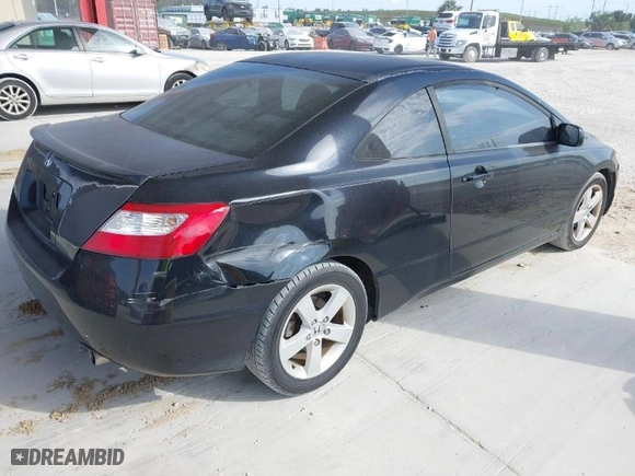 2008 Honda Civic Cpe EX with VIN 2HGFG12858H533923, listed as a IAAI auction lot 41596211 with 143,899 mi miles. Bid and sale history available at carsss.com. Image 4.