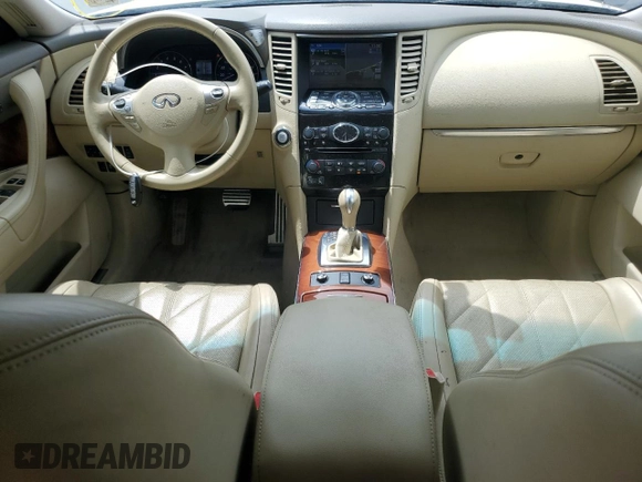 2012 Infiniti FX with VIN JN8AS1MWXCM155966, listed as a Copart auction lot 55132465 with 115,802 mi miles and Salvage title. Bid and sale history available at DreamBid. Image 8.