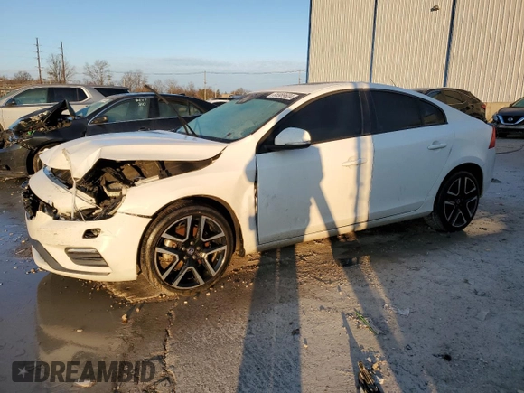 2018 Volvo S60 Dynamic with VIN YV126MFL6J2465236, listed as a Copart auction lot 85989604 with 99,863 mi miles and Non Repairable. Bid and sale history available at carsss.com. Image 1.