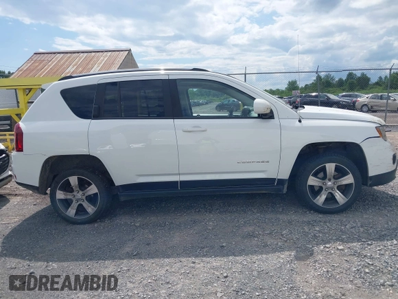 2016 Jeep Compass High Altitude with VIN 1C4NJDEB0GD558714, listed as a IAAI auction lot 42554956 with 108,330 mi miles and . Bid and sale history available at DreamBid. Image 13.
