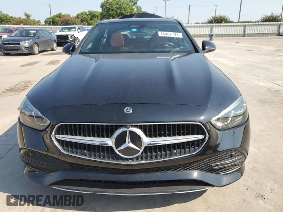 2022 Mercedes-Benz C 300 z VIN W1KAF4GB9NR020614, wystawiony jako Copart lot #66402774 z przebiegiem 14 880 mil mil oraz Szkoda całkowita • Salvage title. Historia ofert i sprzedaży dostępna na DreamBid. Obrazek 5.