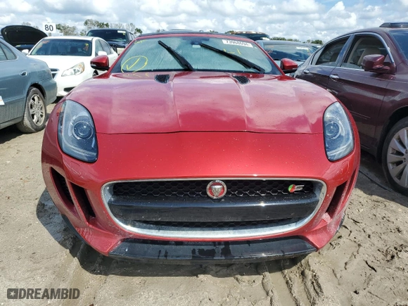 2016 Jaguar F-TYPE S with VIN SAJWA6FU4G8K24664, listed as a Copart auction lot 73968694 with 0 mi miles and Non Repairable. Bid and sale history available at carsss.com. Image 5.