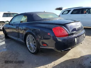 2010 Bentley Continental GT with VIN SCBDP3ZA5AC062877, listed as a Copart auction lot 74904174 with 22,754 mi miles and Non Repairable. Bid and sale history available at DreamBid. Image 2.