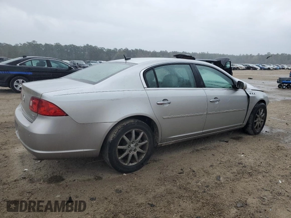2008 Buick Lucerne CXL with VIN 1G4HD57258U183519, listed as a Copart auction lot 49147185 with Not Provided miles and Salvage Title. Bid and sale history available at DreamBid. Image 3.