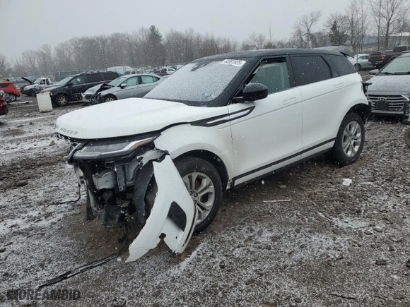 2020 Land Rover Range Rover Evoque S with VIN SALZJ2FX2LH118702, listed as a Copart auction lot 44981925 with 0 mi miles and Salvage Title. Bid and sale history available at carsss.com. Image 1.