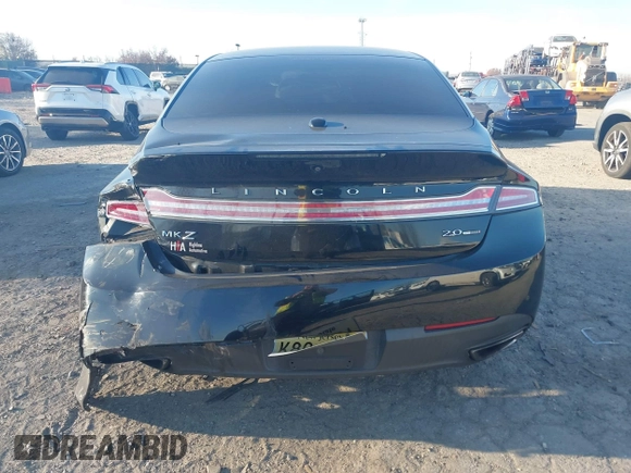 2016 Lincoln MKZ with VIN 3LN6L2G98GR601230, listed as a IAAI auction lot 40869401 with 80,107 mi miles. Bid and sale history available at carsss.com. Image 16.