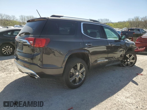 2018 GMC Acadia Denali with VIN 1GKKNXLS5JZ109250, listed as a Copart auction lot 52699695 with 89,837 mi miles and Salvage Title. Bid and sale history available at DreamBid. Image 3.