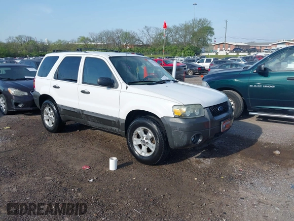 2005 Ford Escape XLT with VIN 1FMYU93145KD85599, listed as a IAAI auction lot 42036751 with 221,039 mi miles and . Bid and sale history available at DreamBid. Image 1.