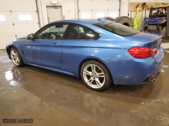 2015 BMW 4 Series 428i xDrive with VIN WBA3N5C54FK197767, listed as a Copart auction lot 44041735 with 100,132 mi miles and Salvage Title. Bid and sale history available at carsss.com. Image 2.