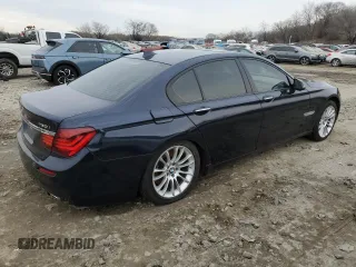2014 BMW 7 Series 750i xDrive with VIN WBAYB6C52ED225217, listed as a Copart auction lot 46104815 with 155,822 mi miles and Clean Title. Bid and sale history available at carsss.com. Image 3.