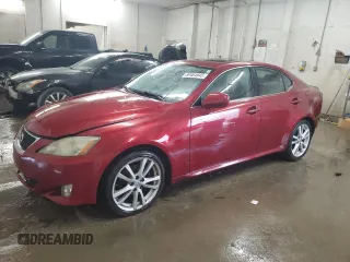 2007 Lexus IS 250 с VIN JTHBK262272052931, выставлен на аукционе Copart как лот 60464945 с пробегом 191 739 миль миль и Списание • Salvage title. История ставок и продаж доступна на DreamBid. Изображение 1.