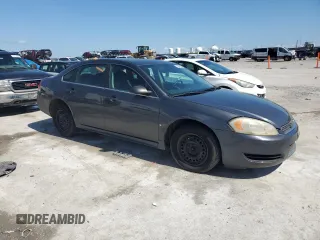2010 Chevrolet Impala LS with VIN 2G1WA5EK6A1119765, listed as a Copart auction lot 50019595 with 266,807 mi miles and Salvage Title. Bid and sale history available at DreamBid. Image 4.