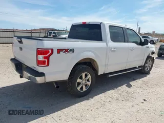 2019 Ford F-150 XL with VIN 1FTEW1E42KKE77610, listed as a IAAI auction lot 41765076 with 155,437 mi miles and . Bid and sale history available at DreamBid. Image 4.