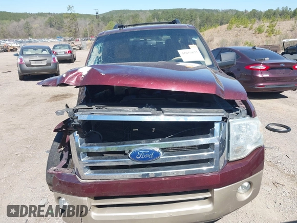 2011 Ford Expedition XLT with VIN 1FMJU1H50BEF30677, listed as a IAAI auction lot 41853877 with 155,105 mi miles and . Bid and sale history available at DreamBid. Image 12.